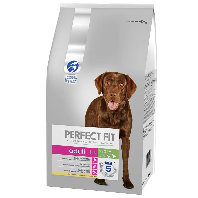 Perfect Fit™ - Sucha Karma Pełnoporcjowa Dla Dorosłych Psów Średnich I Dużych Ras, Bogata W Kurczaka 6kg