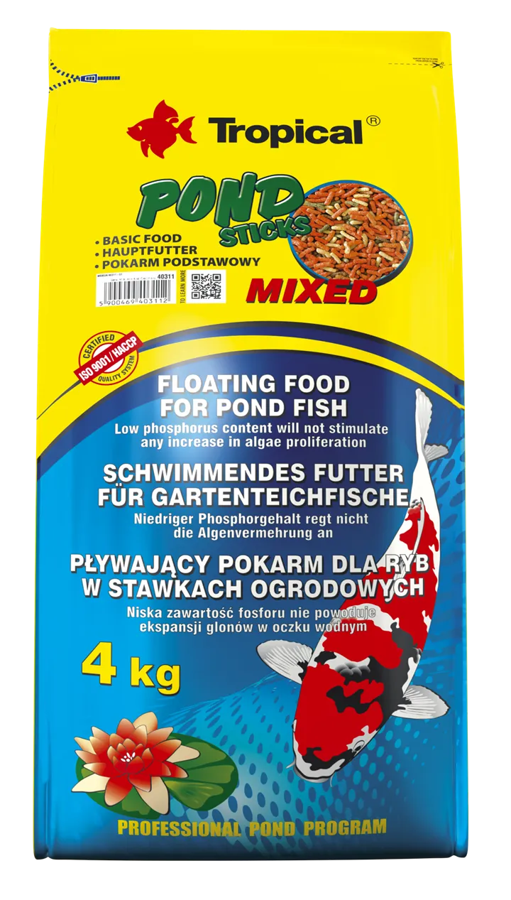 TROPICAL Pond Sticks Mixed 4kg