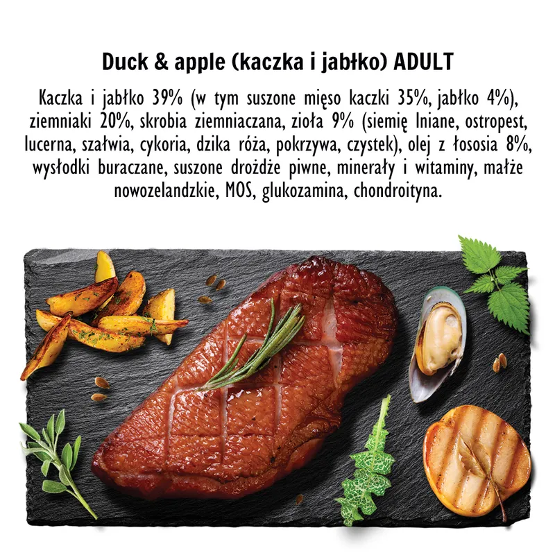 Paka Zwierzaka Seventh Heaven Karma Sucha Dla Psów Z Kaczką 1,5kg