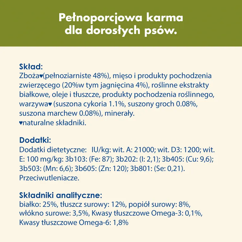Purina Dog Chow Adult Z Jagnięciną 2,5kg