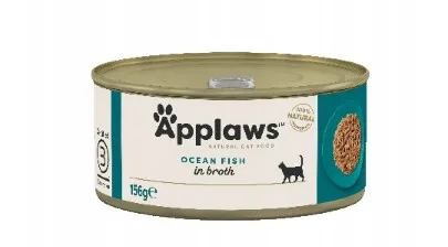APPLAWS Ocean Fish In Broth Tin 156g