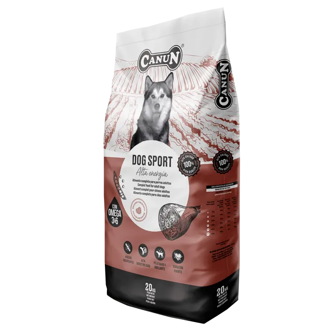 Canun Dog Sport Karma Sucha Dla Psów Sportowych Wołowina 20kg