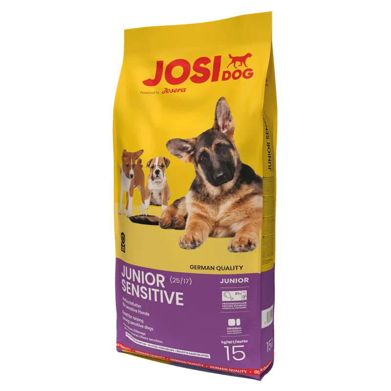 JOSERA JosiDog Junior Sensitive Karma Sucha Dla Szczeniąt 15kg