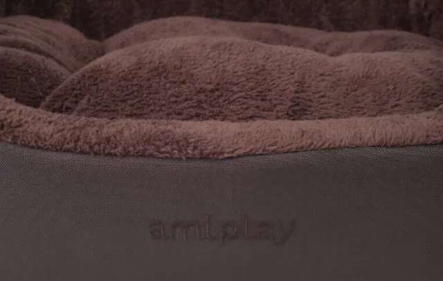 AMIPLAY Legowisko Elipsa Aspen L - Brązowe