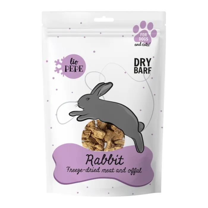 PAKA ZWIERZAKA Przysmak Liofilizowany Lio PEPE Rabbit