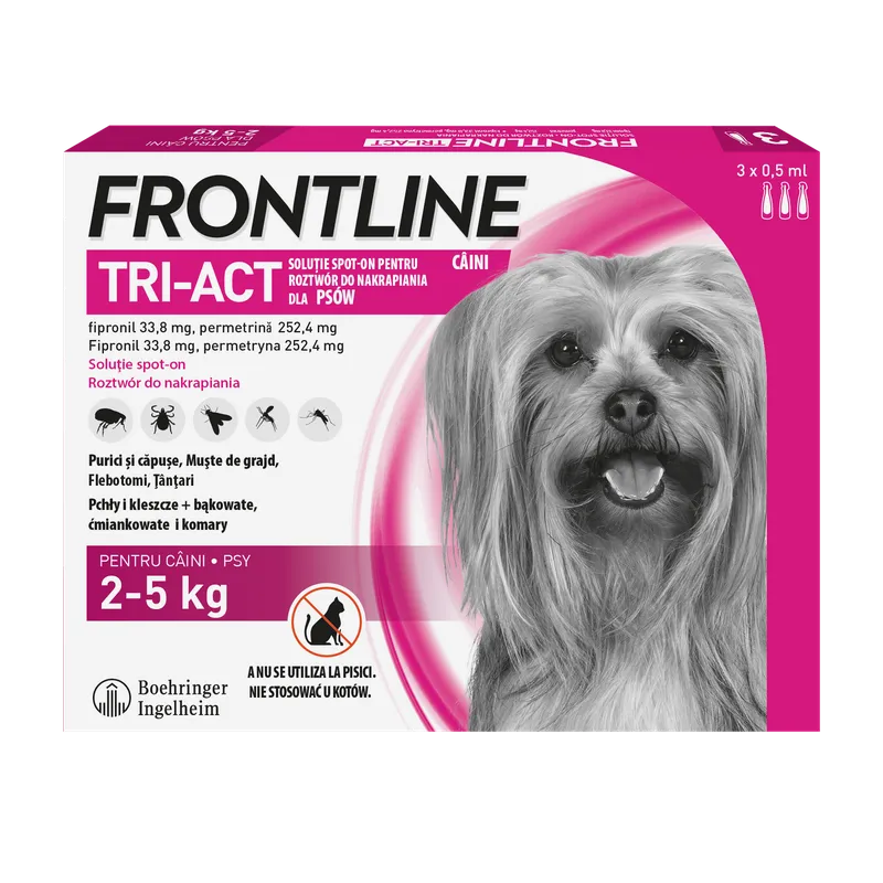 FRONTLINE Tri-Act Dla Psów 3x0,5ml