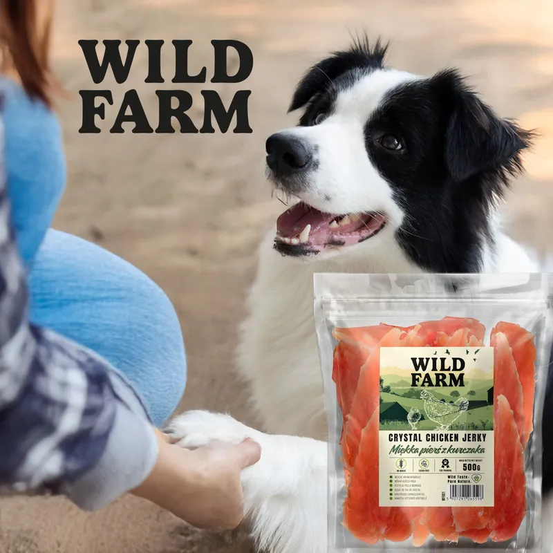 Przysmak Dla Psa Miękka Pierś Z Kurczaka Naturalny ZOOJOY 500 g
