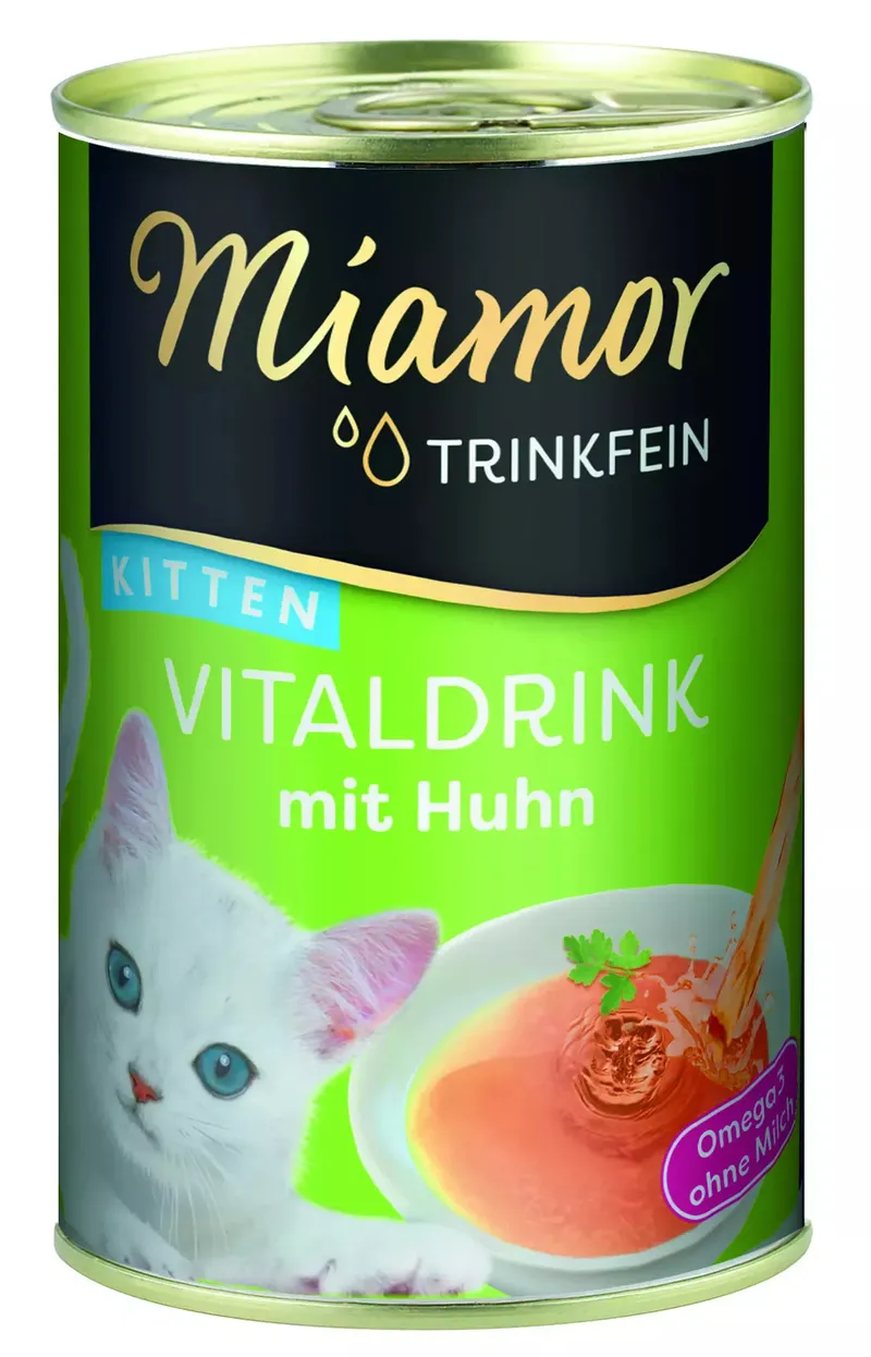 Miamor VitalDrink Kitten Z Kurczakiem 135ml