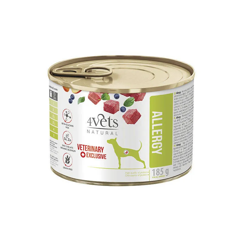 Karma Mokra Dla Psa Dorosłego Allergy Hipoalergiczna ZOOJOY 185 g