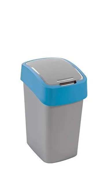 Curver Flip Bin Kosz Na Śmieci 25l - Szaro-Niebieski