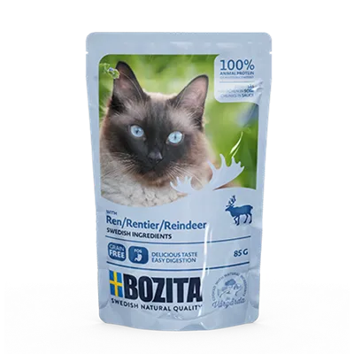 BOZITA Kawałki W Sosie Z Reniferem 85g