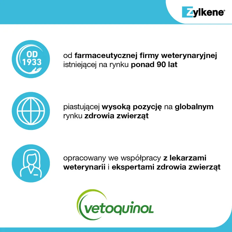 Vetoquinol Zylkene 225 Mg Dla Psów Ras Średnich Na Uspokojenie 10