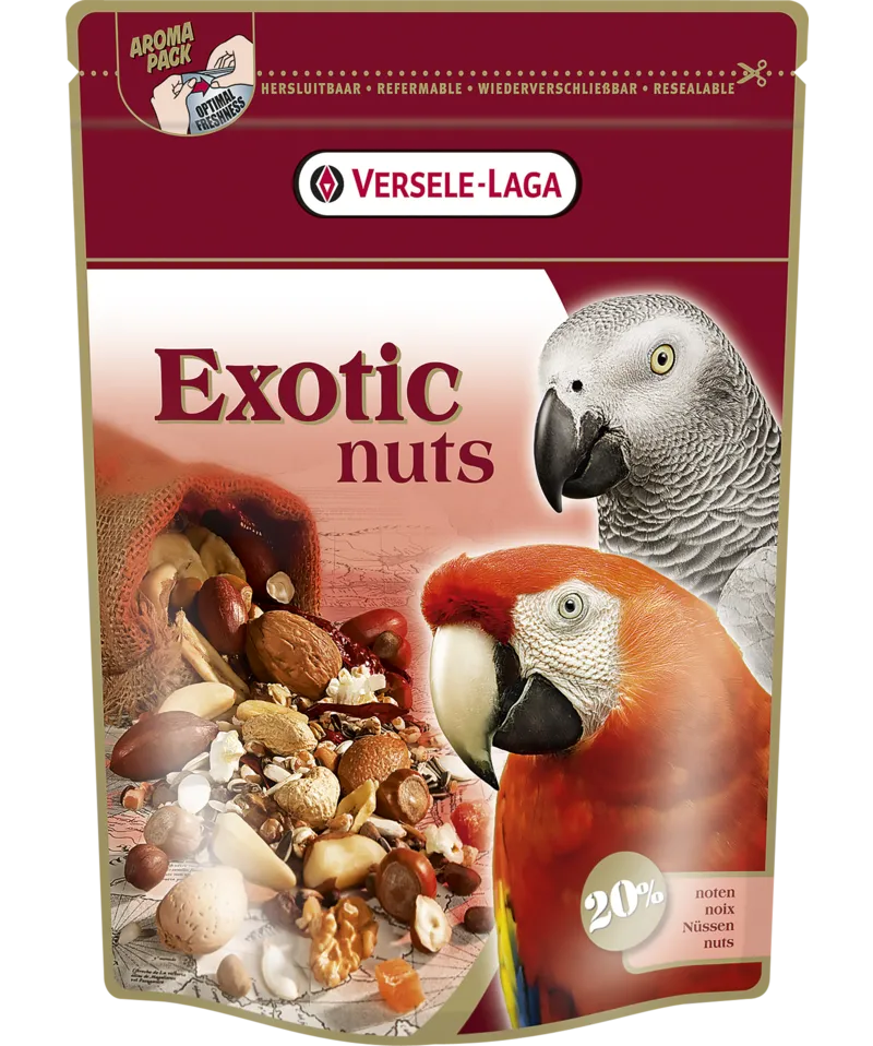 Versele-Laga Exotic Nuts - Mieszanka Orzechowa Dla Dużych Papug 750g