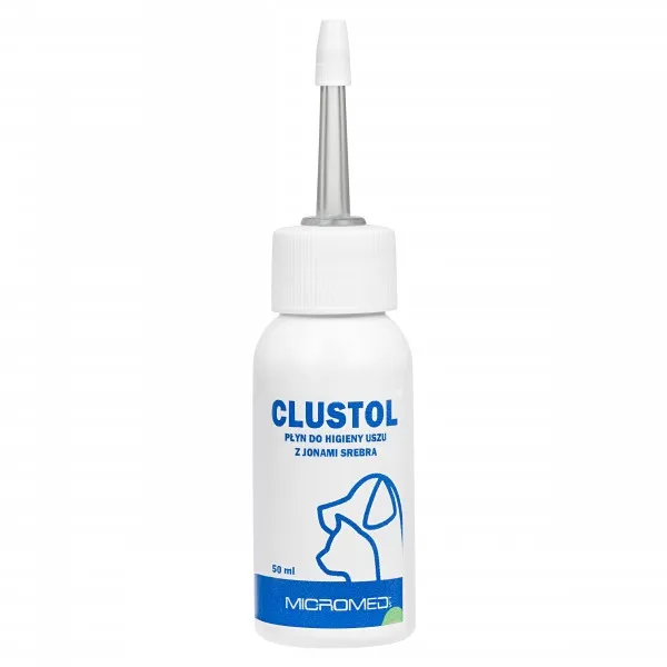 MICROMED Vet Clustol Płyn Do Higieny Uszu 50 ml