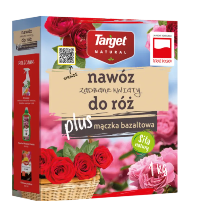 Nawóz Do Róż Zadbane Kwiaty Z Mączką Bazaltową 1 kg