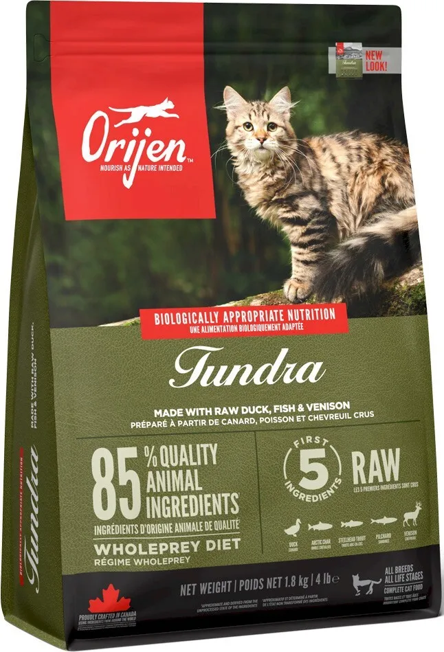 ORIJEN Tundra Cat Karma Sucha Dla Kotów 1,8kg