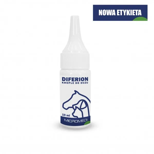 MICROMED Vet Diferion Krople Do Oczu 10 ml