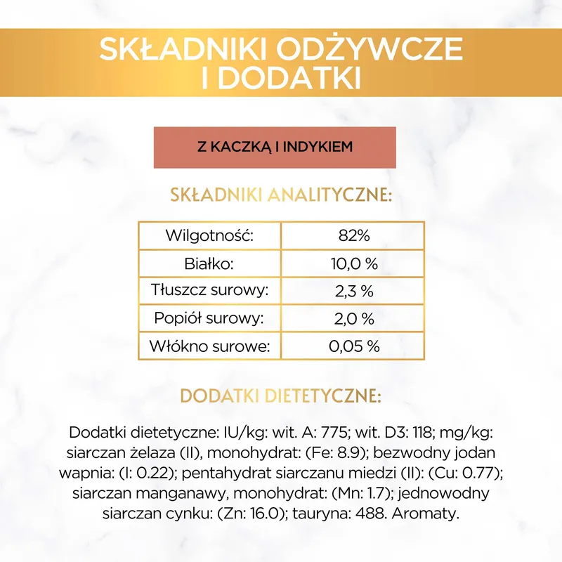 Purina Gourmet Gold Kaczka/Indyk W Sosie 85g