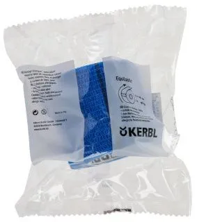 Kerbl Samoprzylepny Bandaż EquiLastic, 5 cm - Niebieski