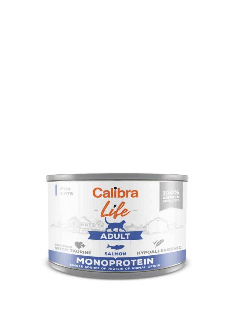 Calibra Cat Adult Life Karma Dla Kota Z Łososiem 200g