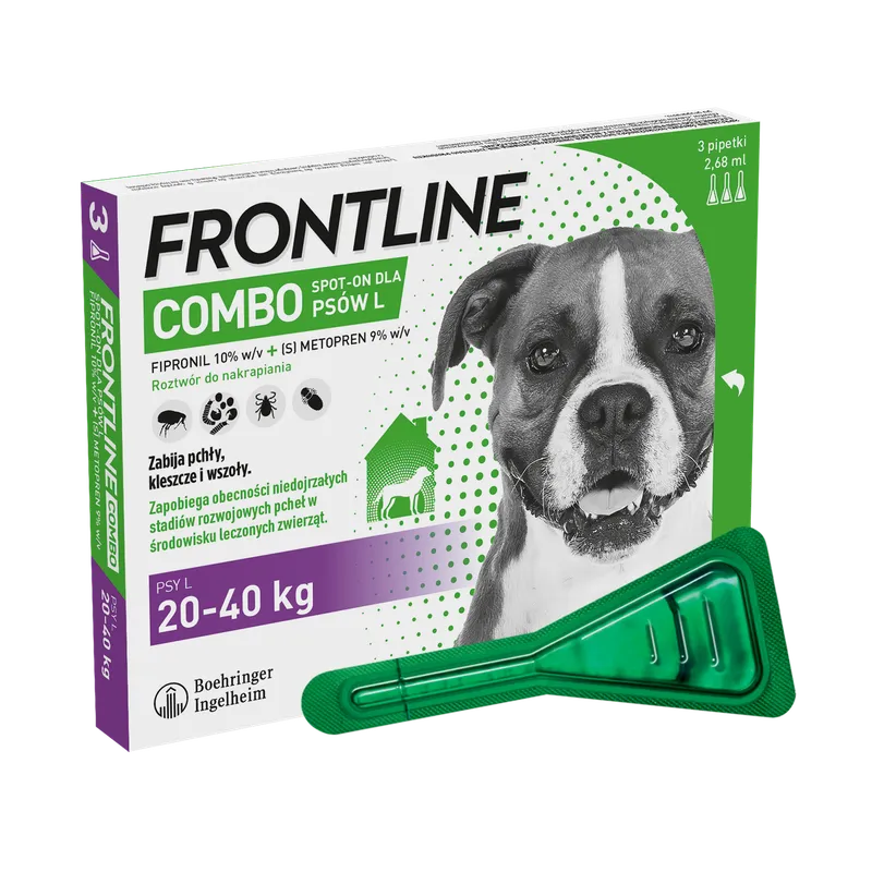 FRONTLINE Combo Spot-On Dla Psów 3x2,68ml