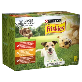 Karma Mokra Dla Kota Dorosłego W Sosie ZOOJOY 12 szt X 85 g Wołowina