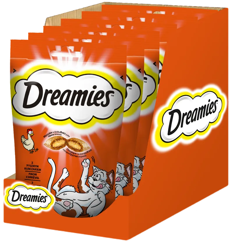DREAMIES Przysmak Dla Kota Z Kurczakiem 60g