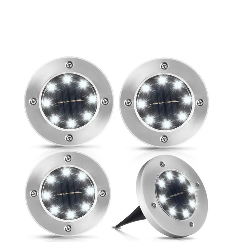 Lampki Solarne Gruntowe LED 4 szt