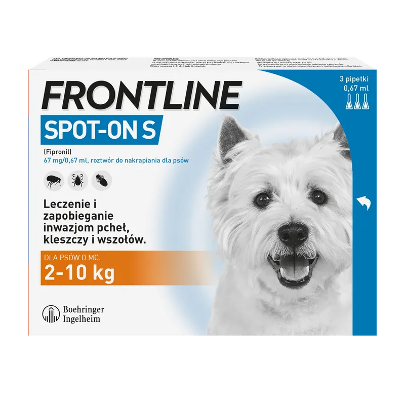 FRONTLINE Spot On Dla Psa 3x0,67ml