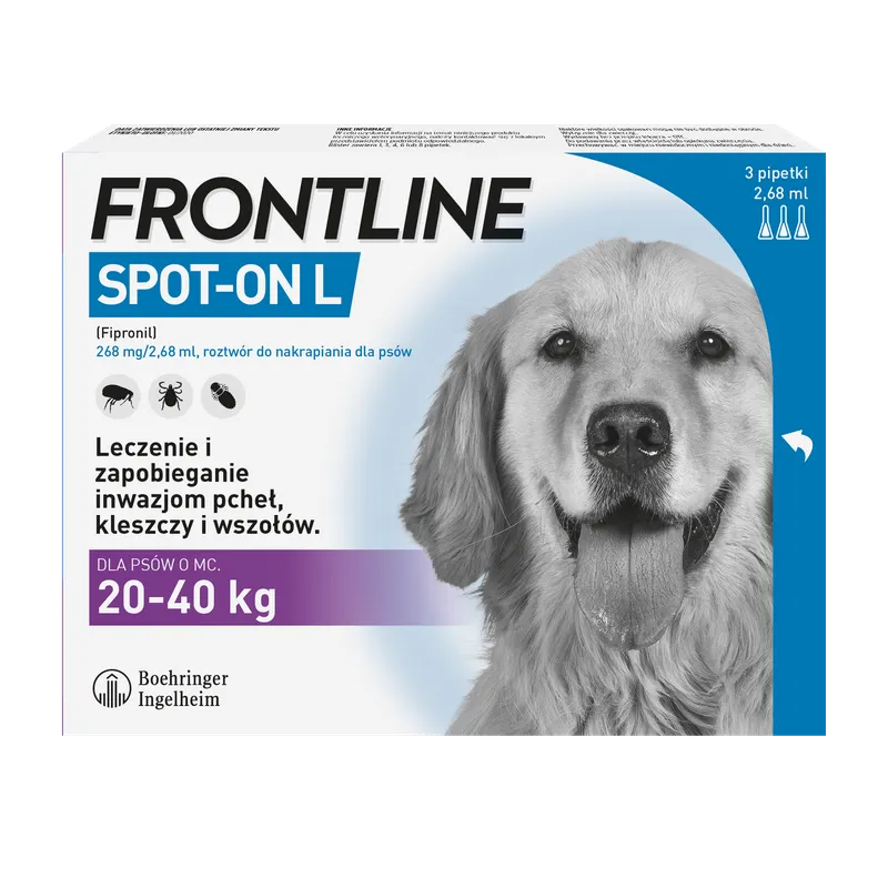 FRONTLINE Spot On Dla Psa 3x2,68ml