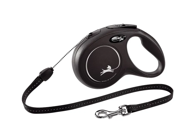 Flexi Smycz New Classic S Linka 8m Do 12kg - Czarna
