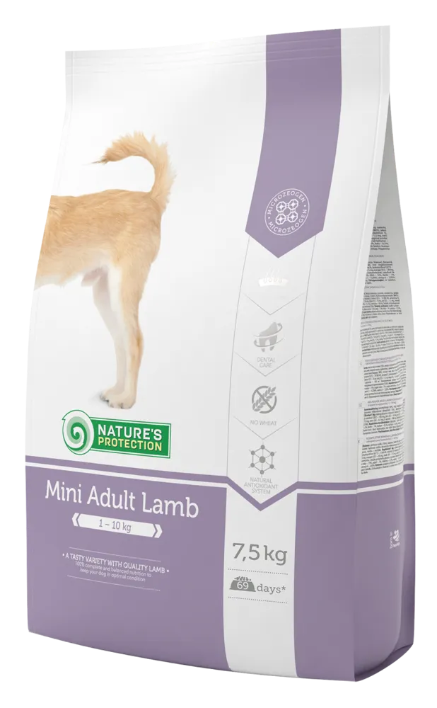Nature’s Protection Mini Adult Lamb 7,5kg