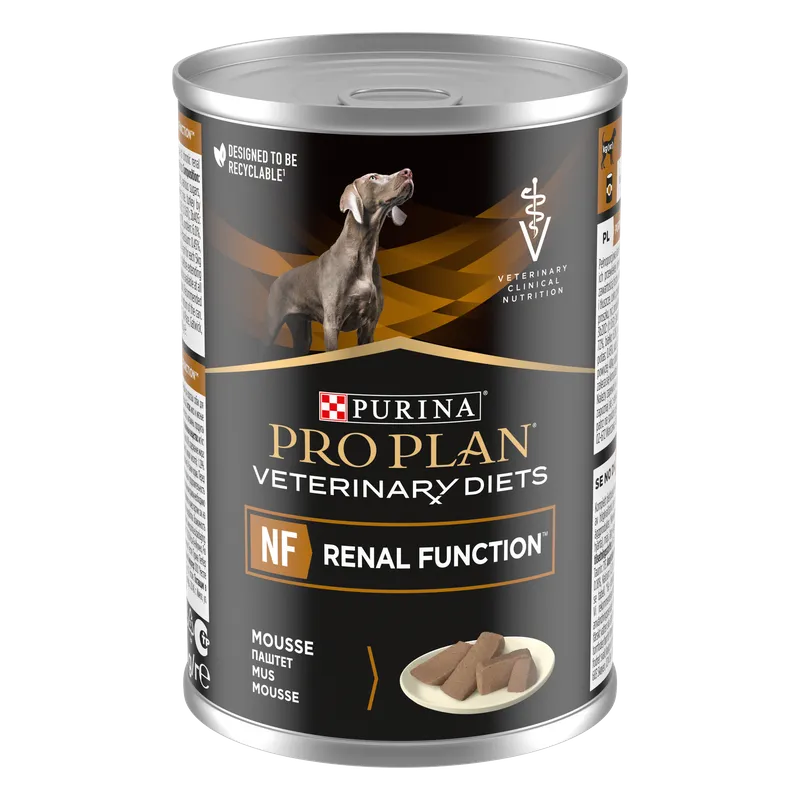 PRO PLAN Veterinary Diets NF Renal Function Karma Mokra Mus Dla Psa 400g