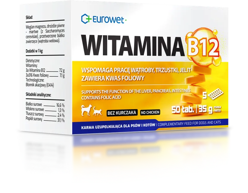 EUROWET Witamina B12 50 Tabl