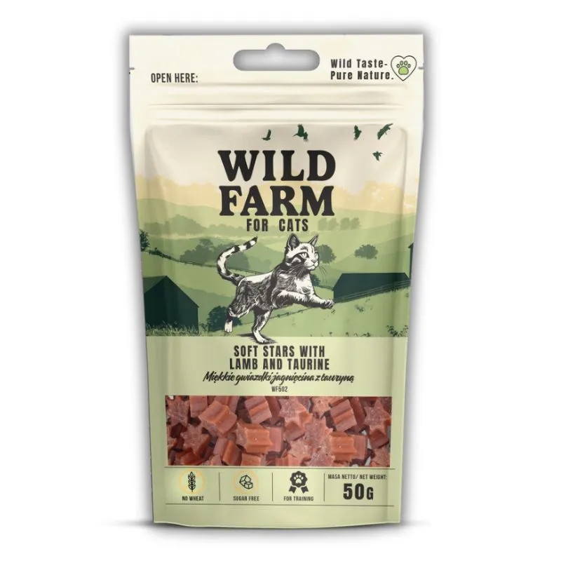 Przysmak Dla Kota Jagnięcina Bezzbożowy Naturalny ZOOJOY 50 g