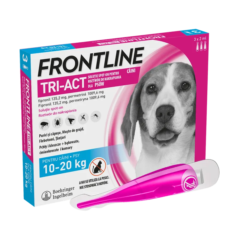 FRONTLINE Tri-Act Dla Psów 3x2ml