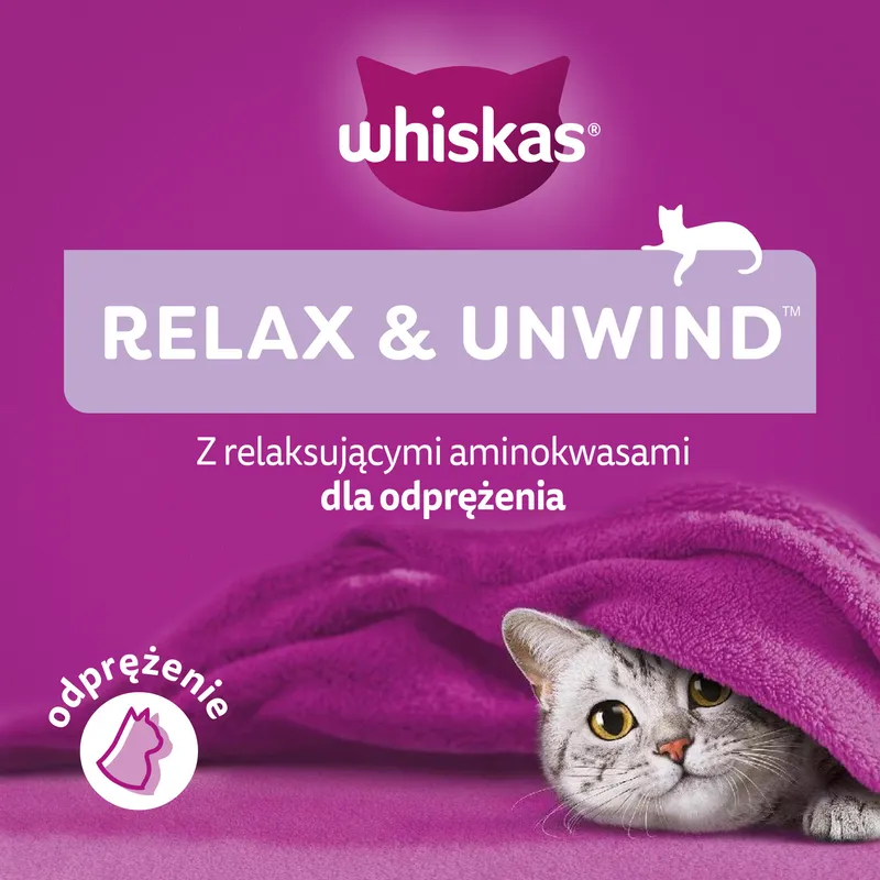 Whiskas Relaks I Odprężenie Z Kurczakiem 45g