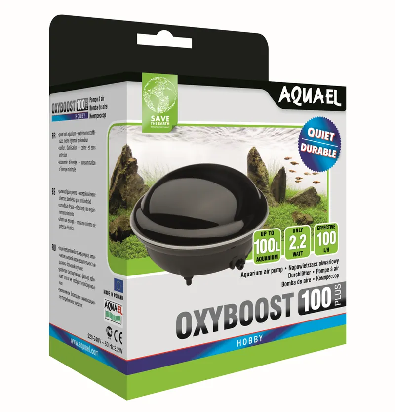 AQUAEL Oxyboost APR-100 Plus - Napowietrzacz