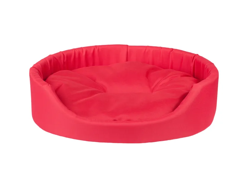 AMIPLAY Legowisko Owalne Basic XS - Czerwone