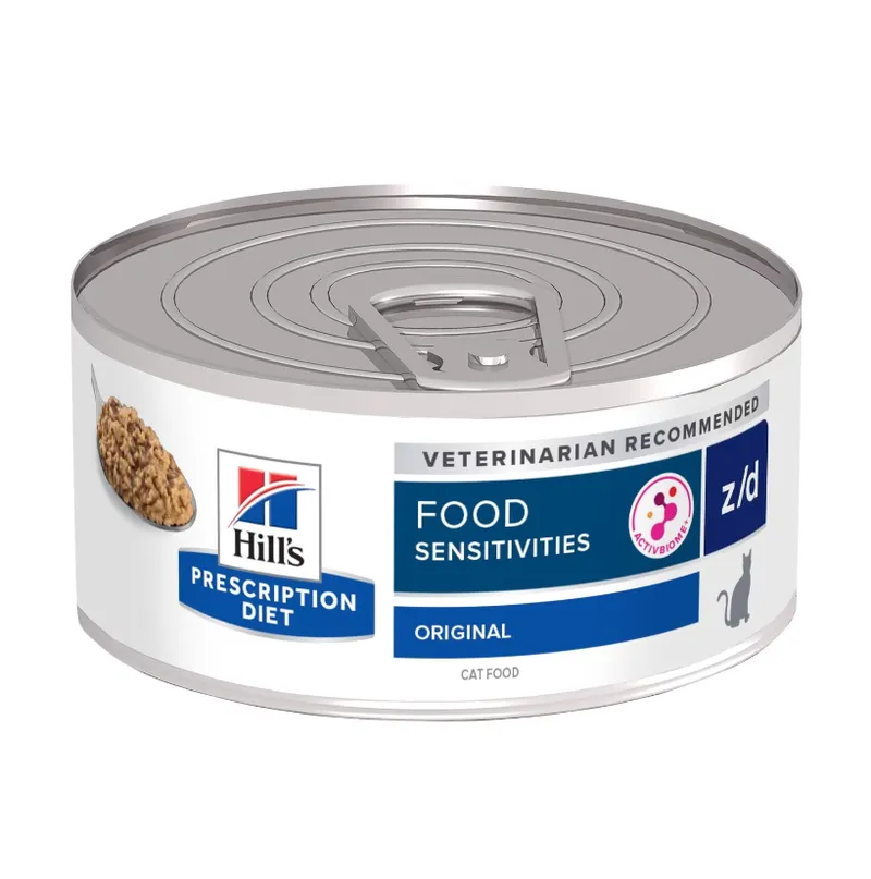 Hill's PD Prescription Diet Feline Z/D Food Sensitivities 156g