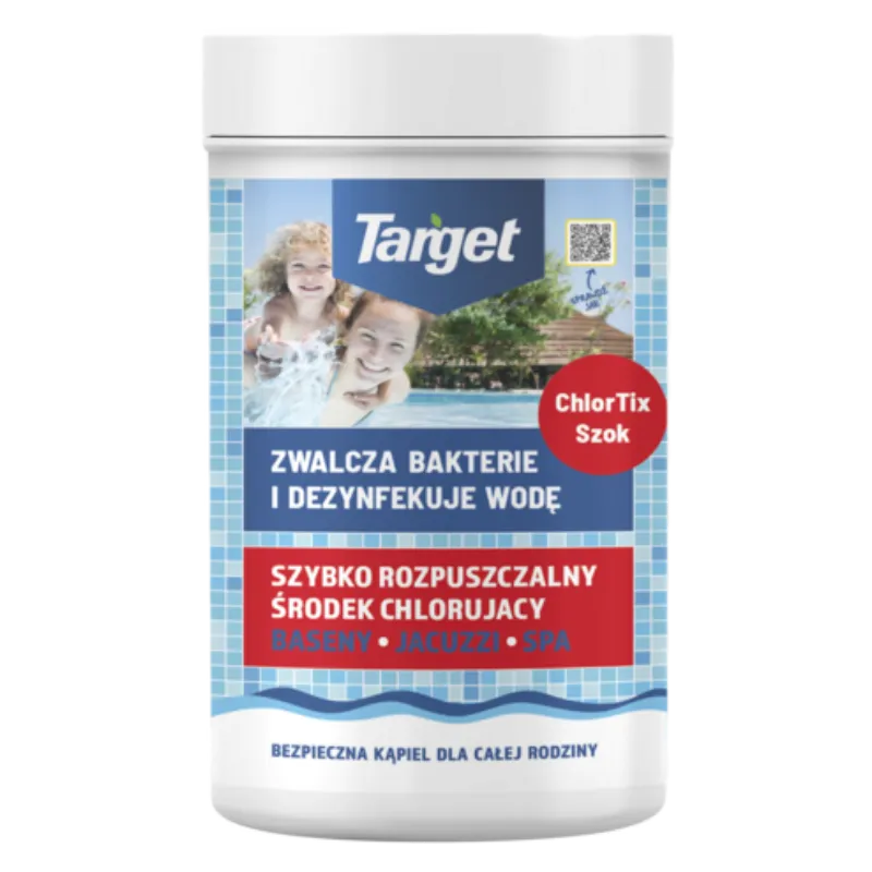 Chlortix Szok – Zwalcza Bakterie I Dezynfekuje Wodę Basenową 1kg