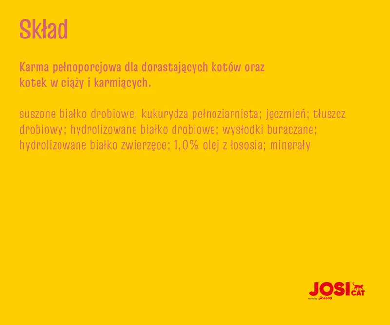 Josera Josicat Kitten Karma Sucha Dla Kociąt 10kg
