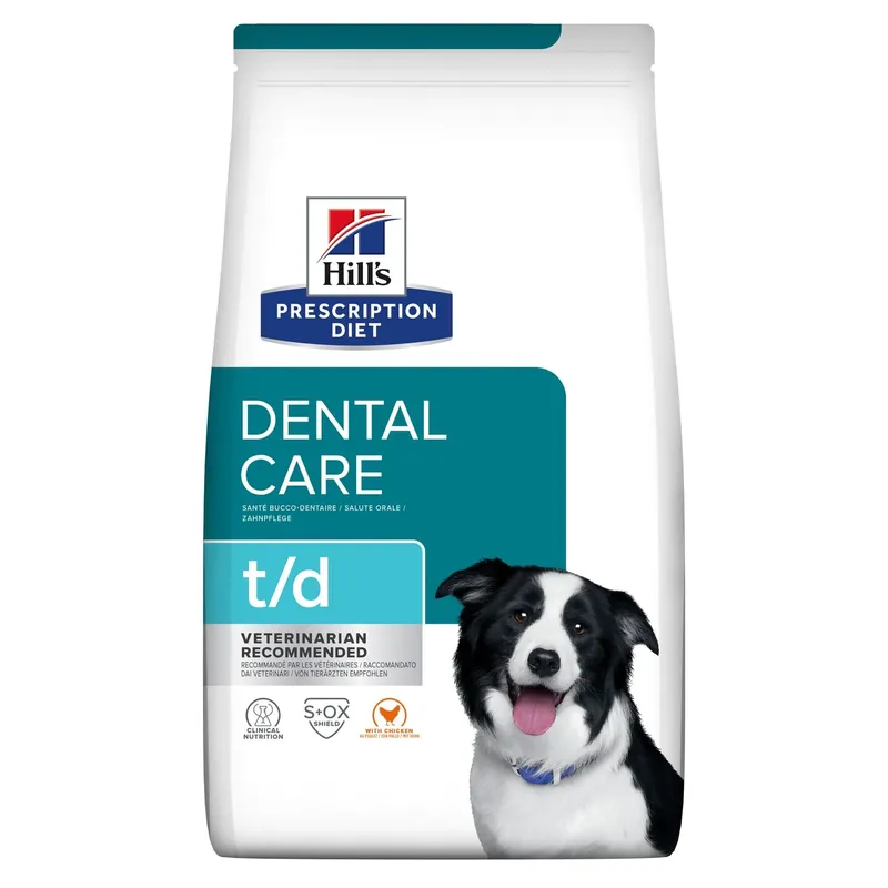 Hill's PD Prescription Diet Canine T/D Dental Care 4kg