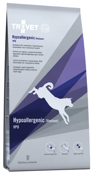 TROVET VPD Hypoallergenic Venison Dla Psa 3kg