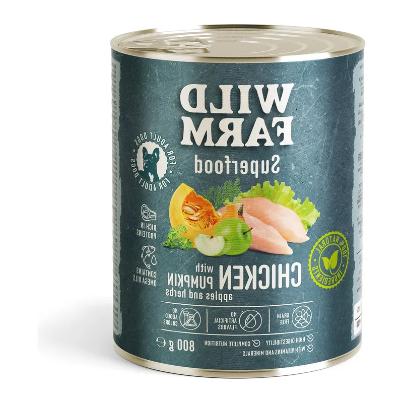 Karma Mokra Dla Psa Kurczak Z Dynią I Jabłkiem ZOOJOY 800 g Dorosły