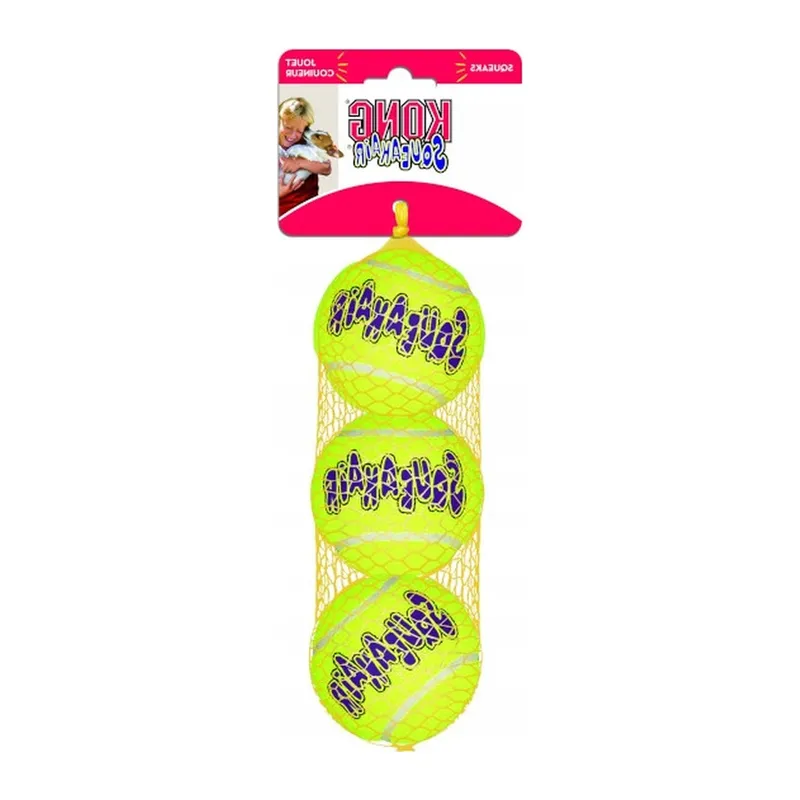 Piłka Dla Psa Piszcząca Zabawka Tenisowa 3 szt ZOOJOY 6 cm