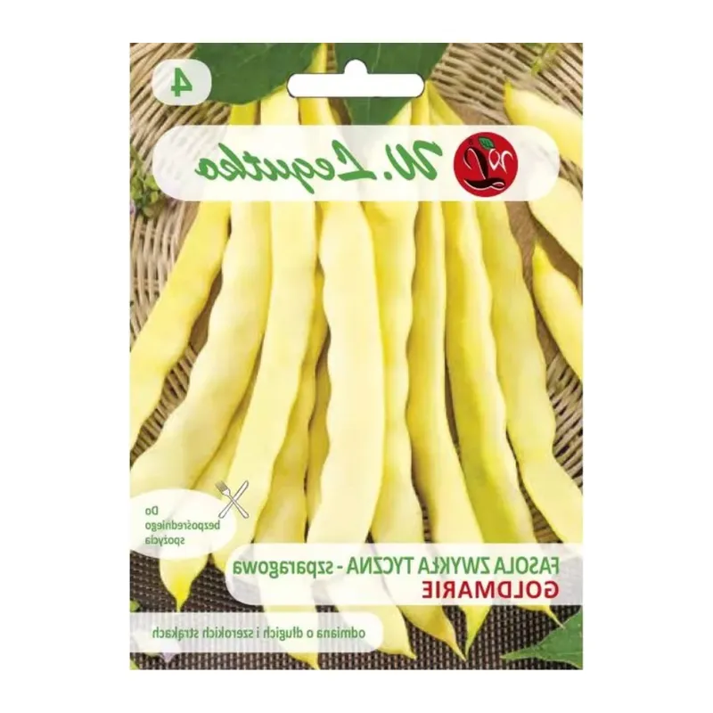 Fasola Szparagowa Tyczna Żółtostrąkowa Goldmarie Mamut GARDIVA 10 g