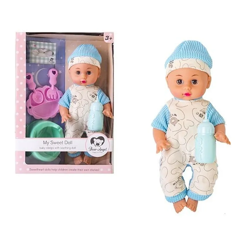 Lalka Bobas Z Akcesoriami Nocnik Butelka Dźwiękowa 31 cm TUM-TUM