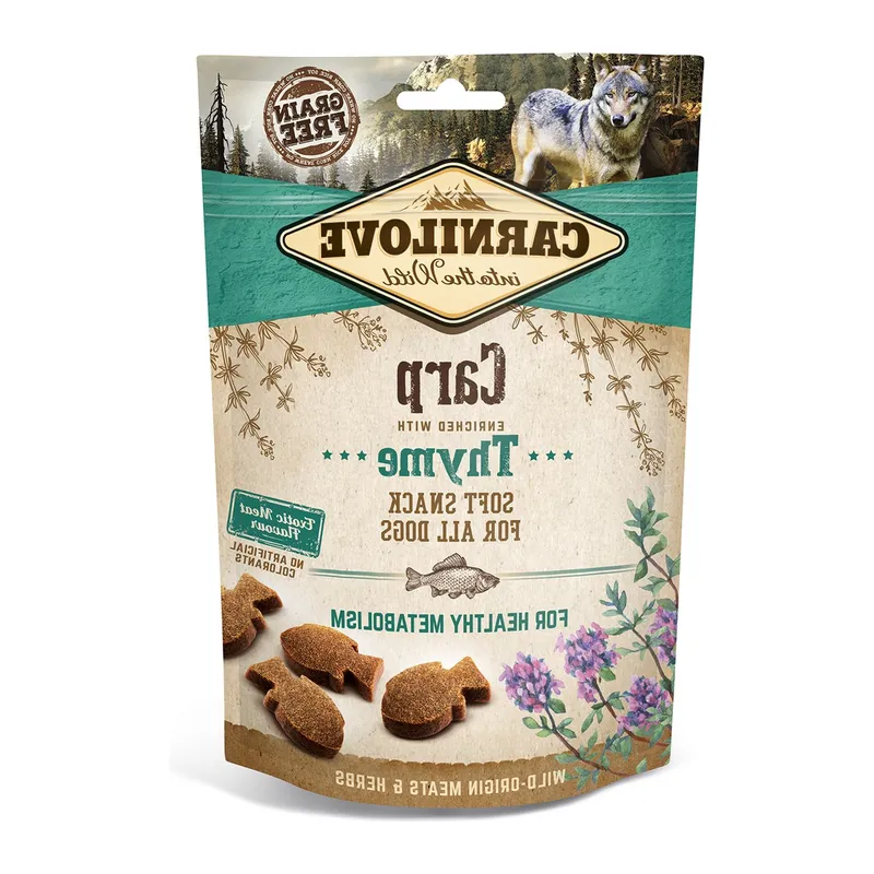 Przysmak Dla Psa Treningowy Ciastka Karp I Tymianek ZOOJOY 200 g