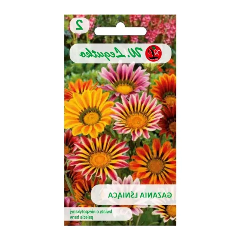 Nasiona Gazania Lśniąca Mieszanka Kwiatów Ogrodowych GARDIVA 1,5 g
